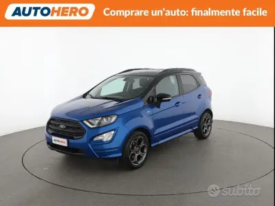 Second-hand Ford Ecosport 99 CP (72 kW) 2019 Albastru SUV