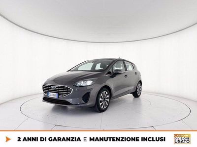 Usata Ford Fiesta Titanium 125 CV (91 kW) 2022 Grigio Utilitaria