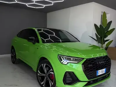Usata Audi Coupé S-Line 200 CV (147 kW) 2021 Verde Coupé