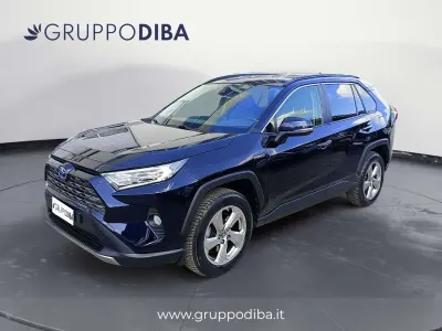 Usata Toyota RAV4 Hybrid Lounge 222 CV (163 kW) 2019 Blu SUV