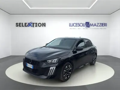 Usata Peugeot 208 Allure 100 CV (73 kW) 2025 Nero Utilitaria
