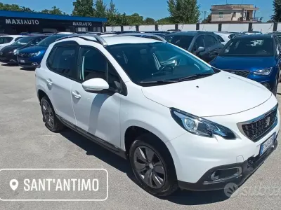 Usata Peugeot 2008 83 CV (61 kW) 2019 Bianco SUV