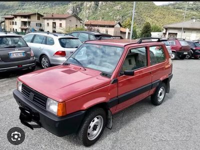 Usata Fiat Panda 4x4 2003 Rosso Utilitaria