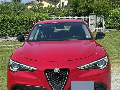 Usata Alfa Romeo Stelvio 210 CV (154 kW) 2018 Rosso SUV