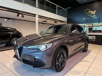 Käytetty Alfa Romeo Stelvio 190 HP (139 kW) 2018 Harmaa Katumaasturi