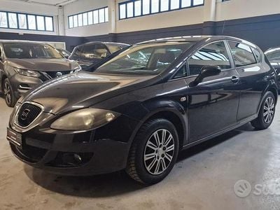 Usata Seat Leon Reference 102 CV (75 kW) 2008 Nero Utilitaria