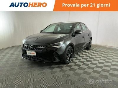 Usata Opel Corsa Elegance 100 CV (73 kW) 2022 Nero Utilitaria