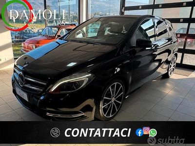 Usata Mercedes B200 Premium 136 CV (100 kW) 2014 Nero Monovolume