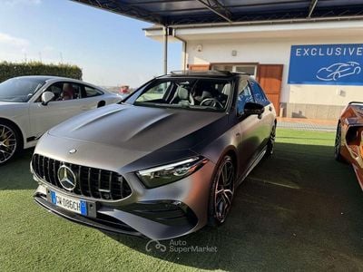 Usata Mercedes A35 AMG Premium Plus 306 CV (225 kW) 2024 Grigio montagna magno Berlina