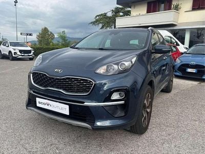 Usata Kia Sportage 116 CV (85 kW) 2020 Blu met. SUV
