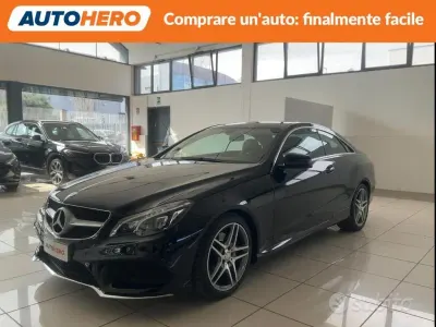 Usata Mercedes E220 Executive 170 CV (125 kW) 2016 Nero Coupé
