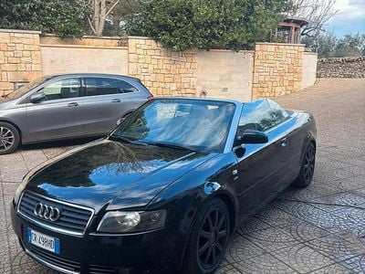 Usata Audi A4 Cabriolet 163 CV (119 kW) 2004 Nero Cabrio