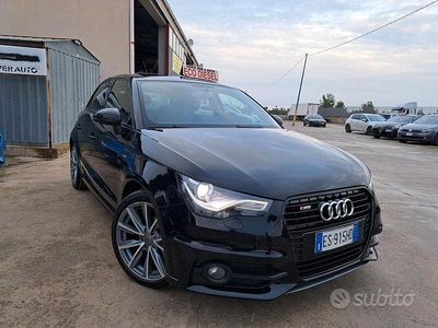 Usata Audi A1 S-Line 90 CV (66 kW) 2013 Nero Utilitaria