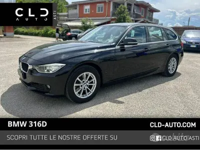 Usata BMW 316 116 CV (85 kW) 2013 Nero Station wagon