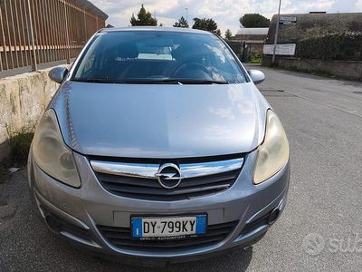 Usata Opel Corsa Sport 75 CV (55 kW) 2009 Grigio Utilitaria