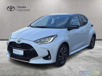 Usata Toyota Yaris Hybrid Style 116 CV (85 kW) 2022 Bianco Berlina