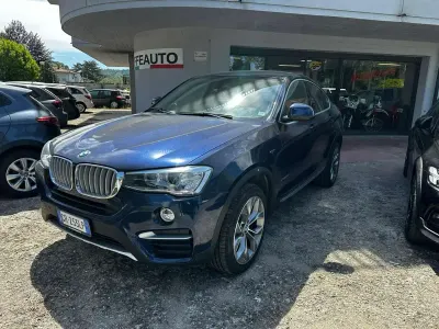 Usata BMW X4 Advantage 190 CV (139 kW) 2017 Blu/azzurro SUV