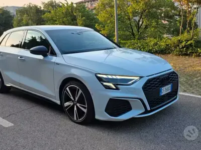 Usata Audi A3 S-Line 116 CV (85 kW) 2021 Bianco Berlina