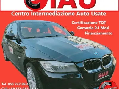 Usata BMW 320 Efficient Dynamics 177 CV (130 kW) 2009 Nero Station wagon