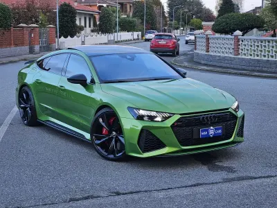 Usata Audi RS7 Sportback Ambiente 600 CV (441 kW) 2022 Verde Utilitaria