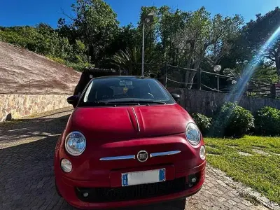 Usata Fiat 500 75 CV (55 kW) 2008 Rosso Berlina