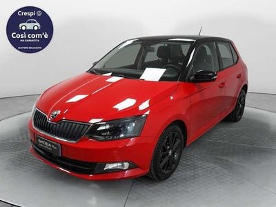 Usata Skoda Fabia Ambition 75 CV (55 kW) 2017 Rosso Utilitaria