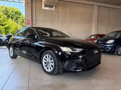 Usata Audi A3 Comfort 150 CV (110 kW) 2022 Nero Berlina