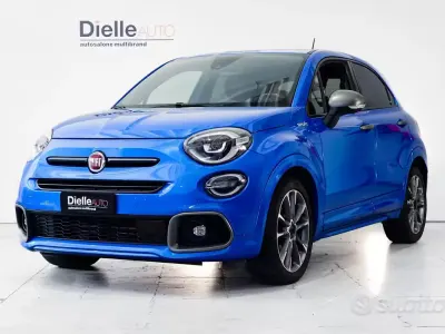 Usata Fiat 500X Sport 130 CV (95 kW) 2021 Blu metallizzato SUV