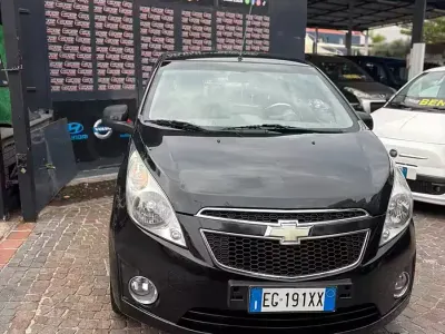 Usata Chevrolet Spark LS 65 CV (47 kW) 2011 Nero Utilitaria