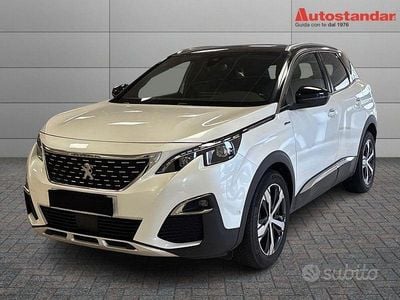 Usata Peugeot 3008 GT 131 CV (96 kW) 2019 Bianco SUV