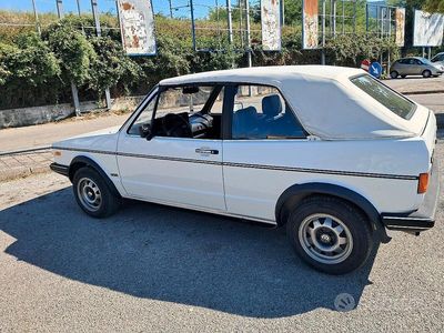 Usata VW Golf Cabriolet 112 CV (82 kW) 1985 Bianco Cabrio