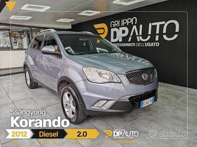 Usata Ssangyong (KGM) Korando 175 CV (128 kW) 2012 Grigio Berlina