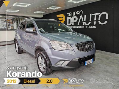 Usata SsangYong Korando 175 CV (128 kW) 2012 Grigio Berlina