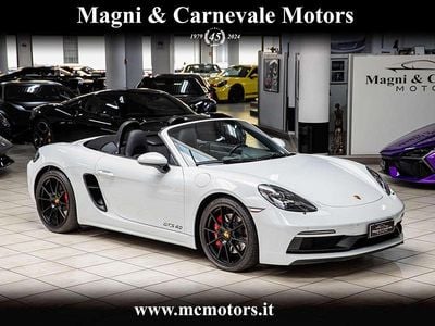 Usata Porsche 718 Boxster Sport 400 CV (294 kW) 2021 Bianco carrara Cabrio