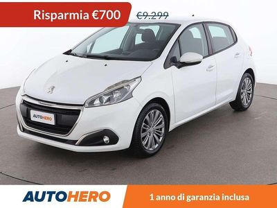 Bianco Usata 2016 Peugeot 208 Active Utilitaria | 8599 € (Buon prezzo)
