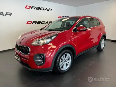 Usata Kia Sportage 116 CV (85 kW) 2018 Rosso SUV