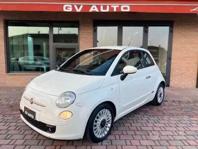 Usata Fiat 500 Lounge 85 CV (62 kW) 2013 Bianco Berlina