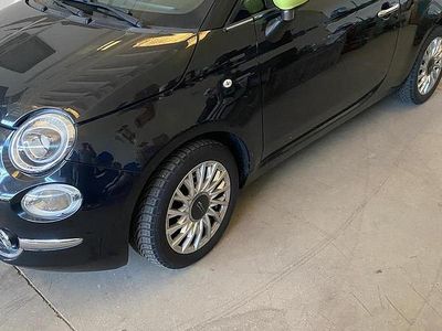 Usata Fiat 500 Lounge 85 CV (62 kW) 2015 Nero Utilitaria