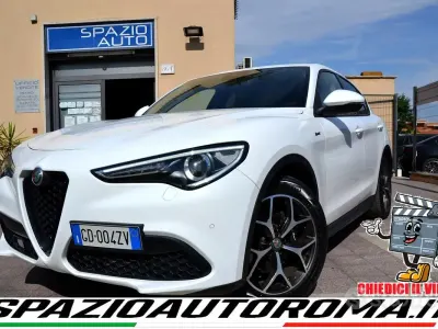 Usata Alfa Romeo Stelvio Sprint 190 CV (139 kW) 2021 Bianco SUV
