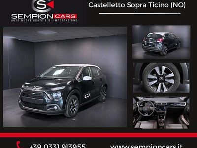 Usata Citroën C3 Shine 102 CV (75 kW) 2021 Nero Utilitaria