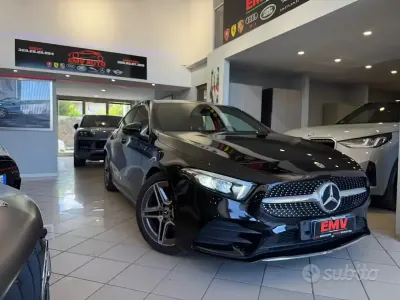 Usata Mercedes A200 Premium 150 CV (110 kW) 2021 Nero Berlina