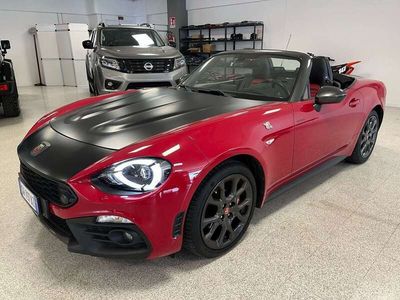 Usata Abarth 124 Spider 170 CV (125 kW) 2018 Rosso Cabrio