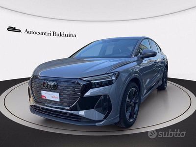 Usata Audi Q4 Sportback e-tron S-Line 210 kW (286 CV) 2024 Grigio selce SUV