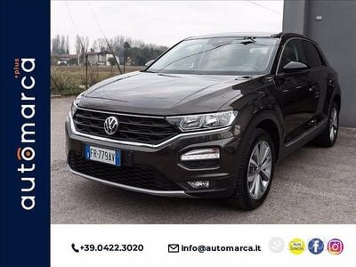Usata VW T-Roc Style 116 CV (85 kW) 2018 Marrone SUV