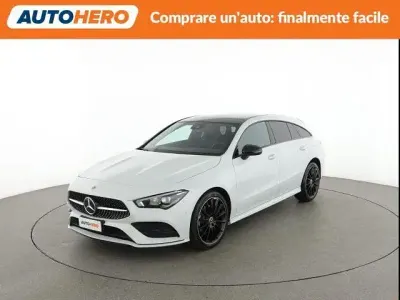 Begagnad Mercedes CLA200 Shooting Brake Premium 149 HK (109 kW) 2021 Vit Kombi