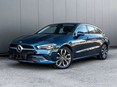 Usata Mercedes CLA250e 218 CV (160 kW) 2021 Blu/azzurro Coupé