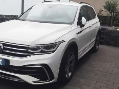 Brugt VW Tiguan R-line 150 HK (110 kW) 2020 Hvid SUV