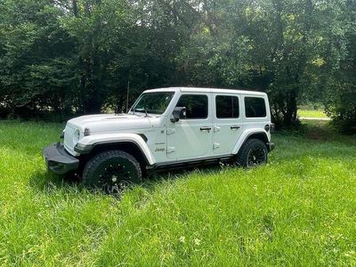 Usata Jeep Wrangler Unlimited Sahara 200 CV (147 kW) 2019 Bianco SUV