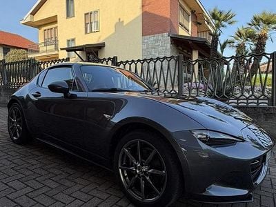 Usata Mazda MX5 Inclusive 160 CV (117 kW) 2018 Grigio Cabrio