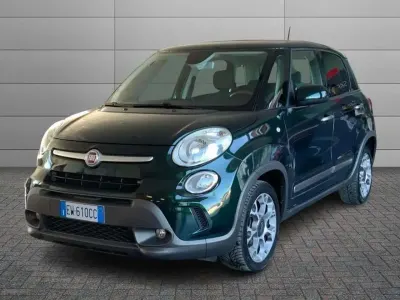 Usata Fiat 500L Trekking 105 CV (77 kW) 2014 Verde Monovolume
